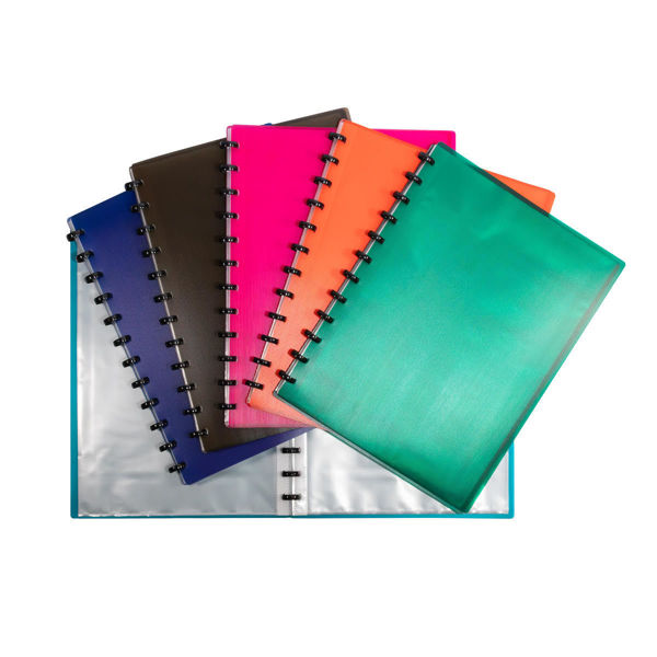 Imagen de CARPETA A4 CON RULO REMOVIBLE X20 FOLIOS