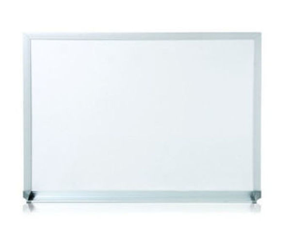 Imagen de PIZARRA BLANCA CON BORDE ALUMINIO  60 CMS X 40 CMS
