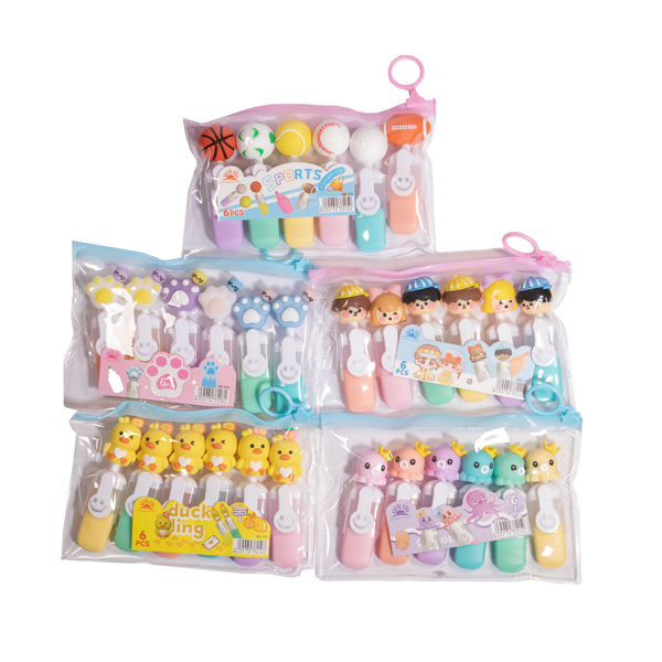 Imagen de RESALTADORES MINI CON ACCESORIOS X6