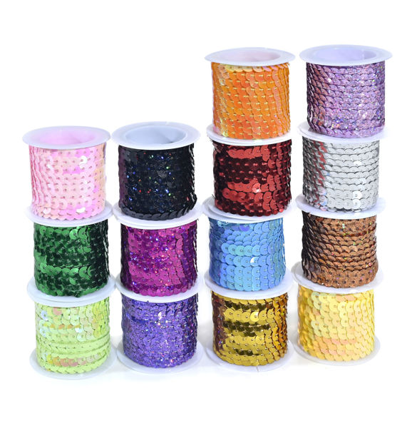 Imagen de HILO DE LENTEJUELA EN CARRETE 5 M