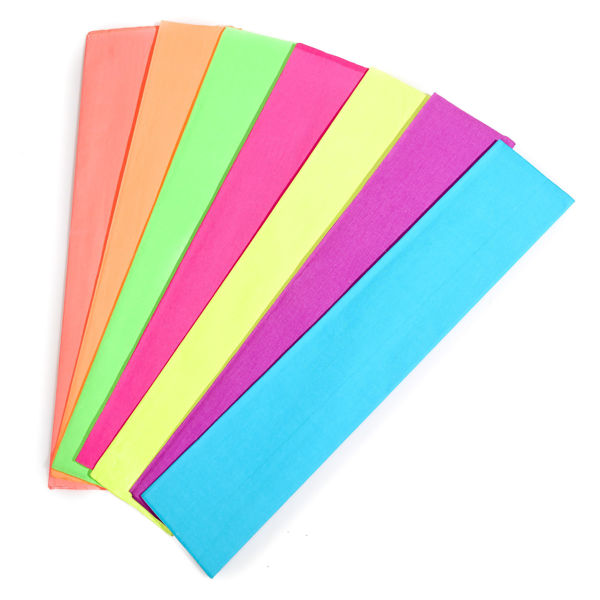 Imagen de HOJA DE PAPEL CREPE FLUO 50 X 200 CM