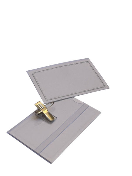 Imagen de SOLAPERO DE PVC CON ALFILER 9 x 5,5 CMS