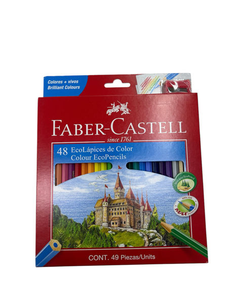 Imagen de LAPICES DE COLORES FABER CASTELL X48