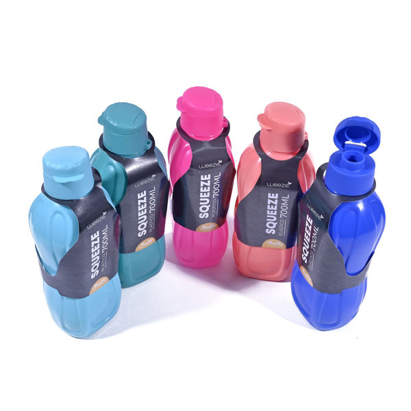 Imagen de BOTELLA DE PLASTICO DE COLORES DE 700 ML