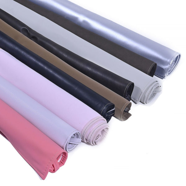Imagen de DELANTAL ADULTO SIMIL CUERO COLORES LISOS