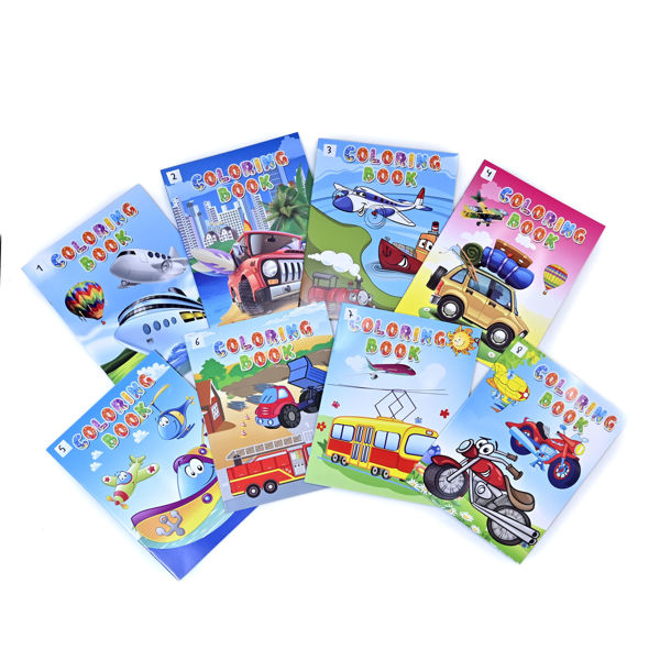 Imagen de LIBRITOS INFANTILES PARA COLOREAR MODELO NIÑO