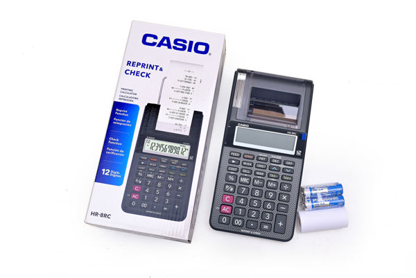 Imagen de CALCULADORA CON ROLLO CASIO HR 8