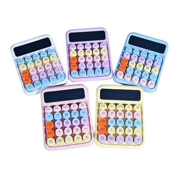 Imagen de CALCULADORA CON BOTONES DE COLORES